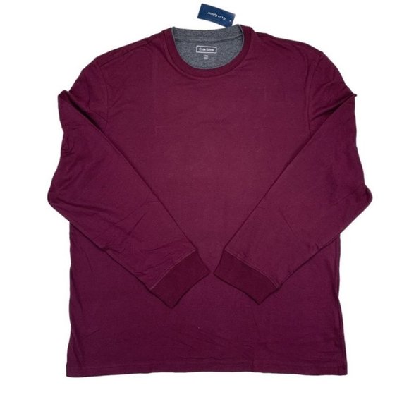 Club Room Mens Doubler Red Cotton Crewneck Tee T-Shirt Top  Size XXL - Picture 2 of 12